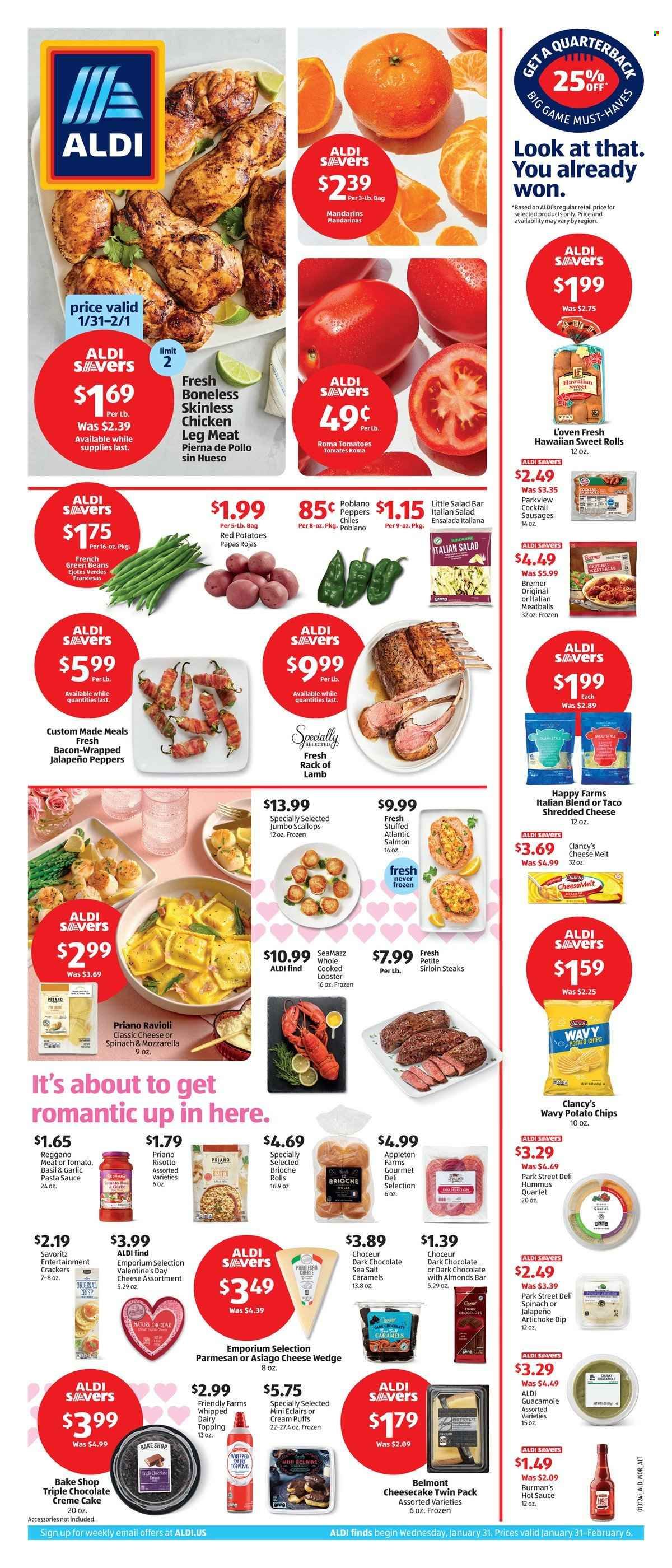 ALDI (CA) Weekly Ad Flyer Specials January 31 to February 6, 2024