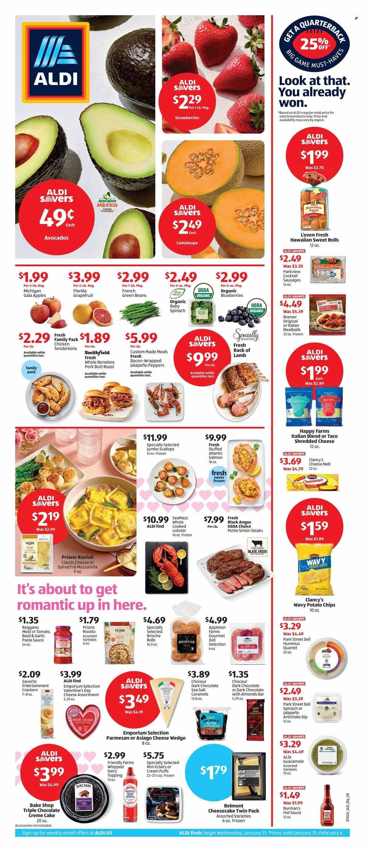ALDI (NC, SC) Weekly Ad Flyer Specials January 31 to February 6, 2024
