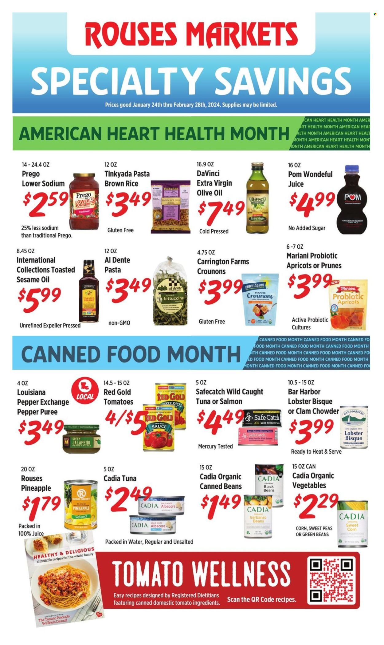 Rouses Markets (LA) Weekly Ad Flyer Specials January 24 to February 28, 2024