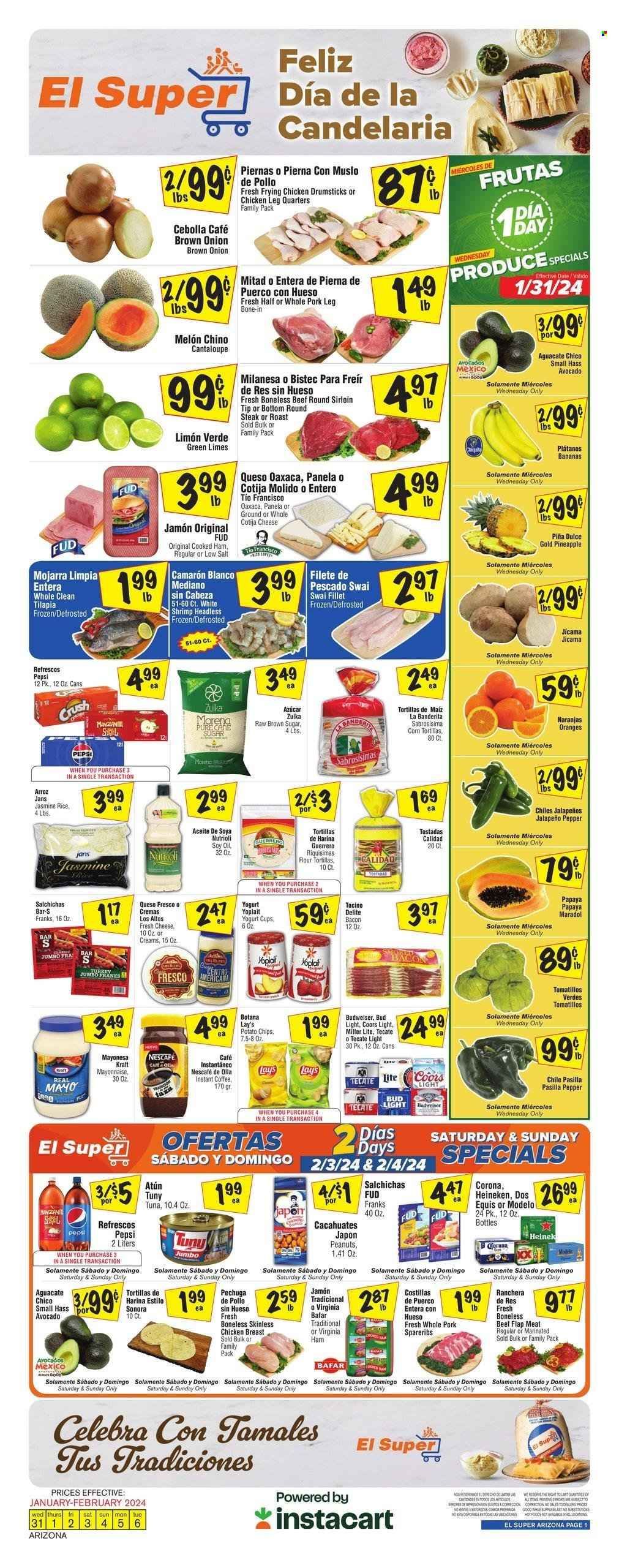 El Super (AZ) Weekly Ad Flyer Specials January 31 to February 6, 2024
