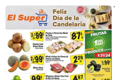 El Super (CA) Weekly Ad Flyer Specials January 31 to February 6, 2024