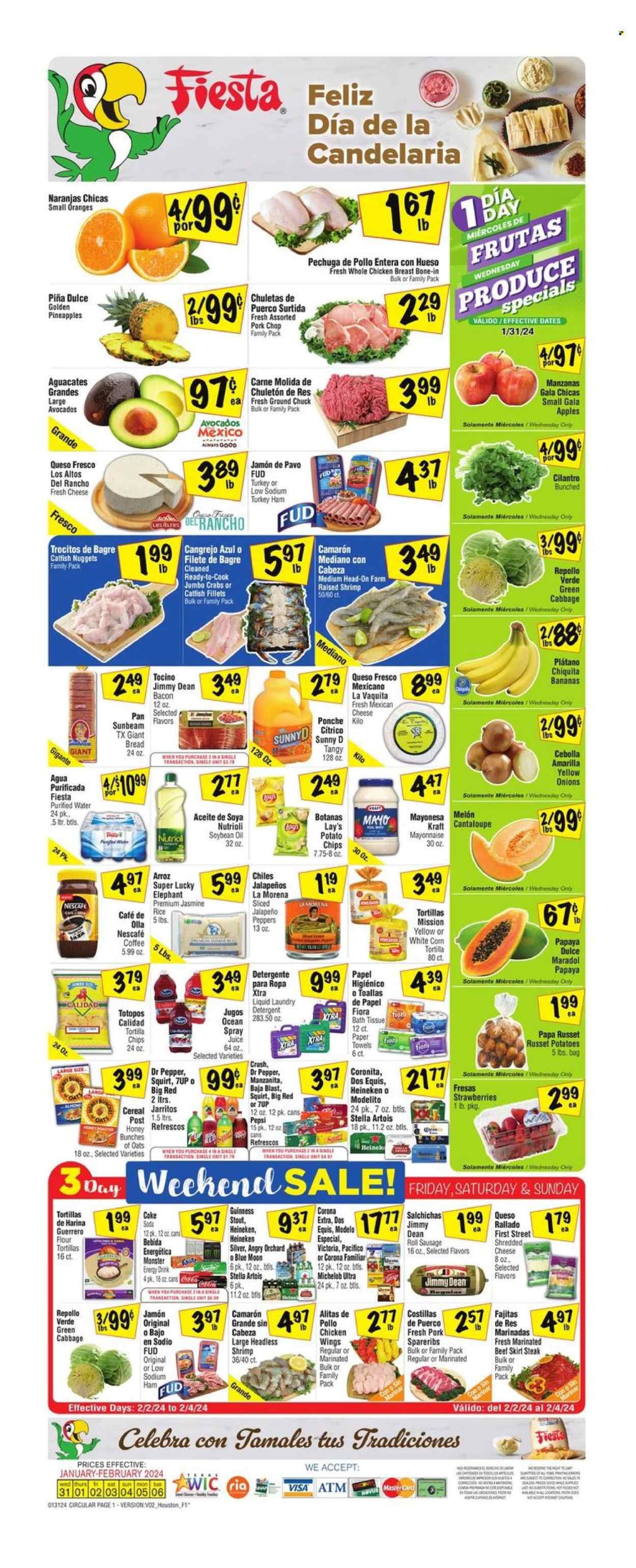 Fiesta Mart (TX) Weekly Ad Flyer Specials January 31 to February 6, 2024