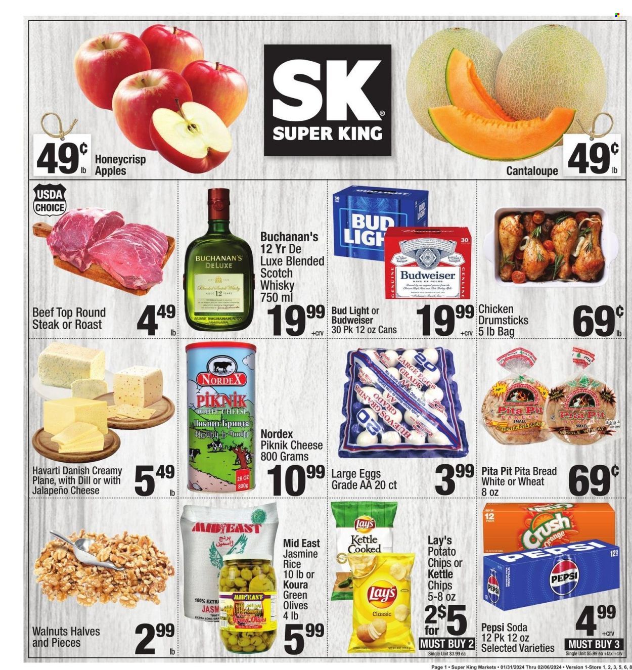 Super King Markets (CA) Weekly Ad Flyer Specials January 31 to February 6, 2024