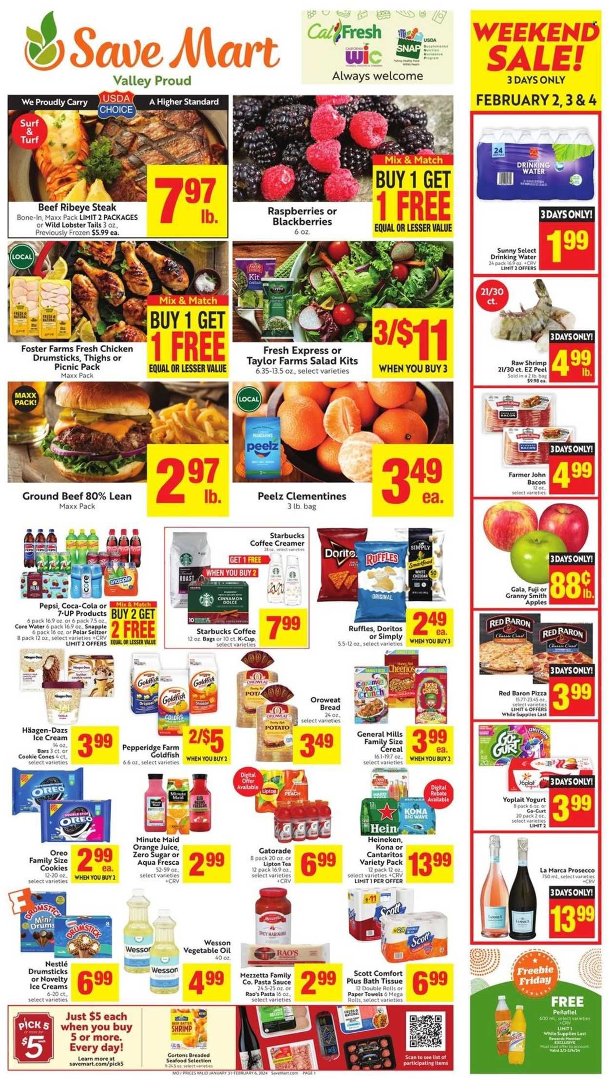 Save Mart (CA, NV) Weekly Ad Flyer Specials January 31 to February 6, 2024