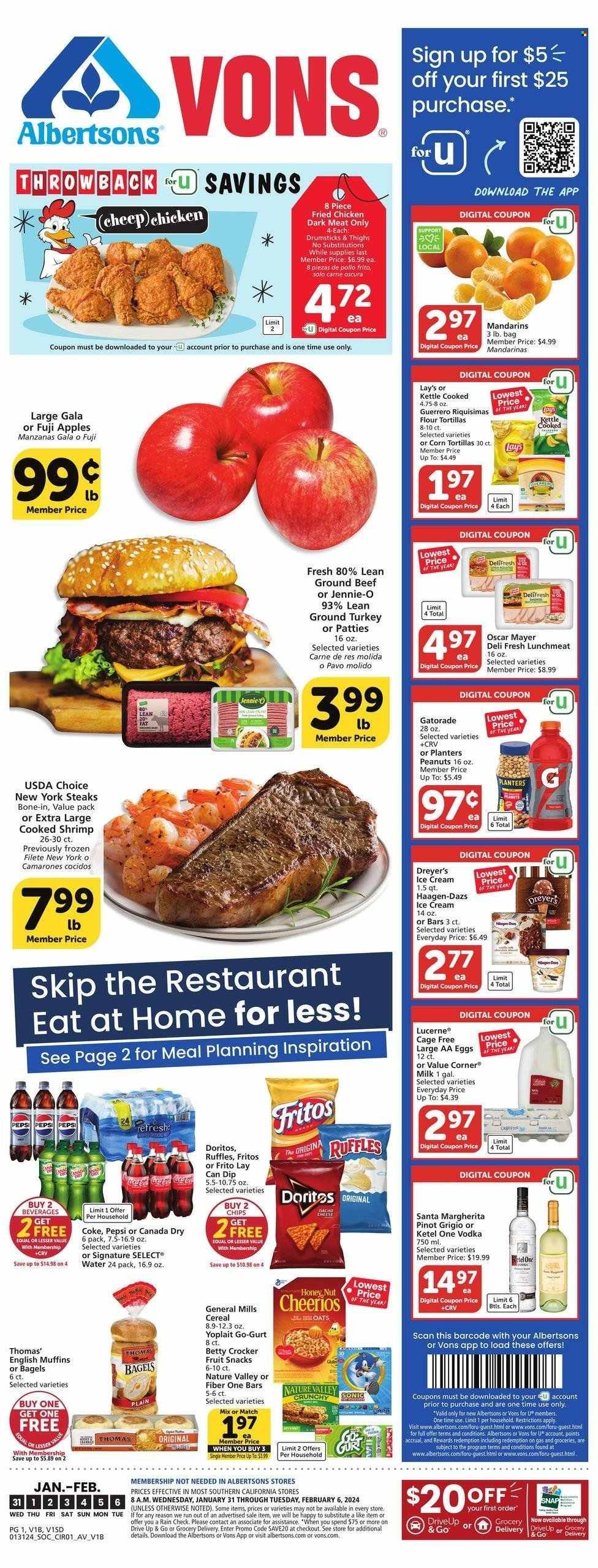 Vons (CA) Weekly Ad Flyer Specials January 31 to February 6, 2024