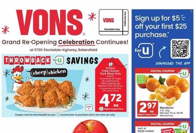 Vons (CA) Weekly Ad Flyer Specials January 31 to February 6, 2024