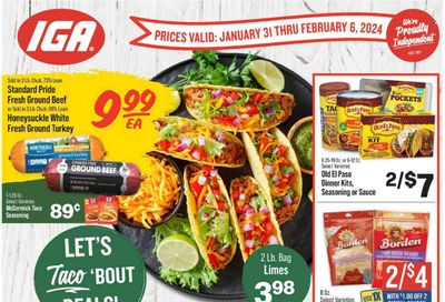 IGA (KY) Weekly Ad Flyer Specials January 31 to February 6, 2024