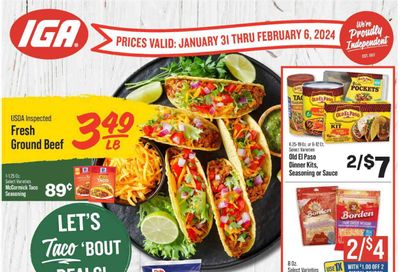 IGA (IN) Weekly Ad Flyer Specials January 31 to February 6, 2024