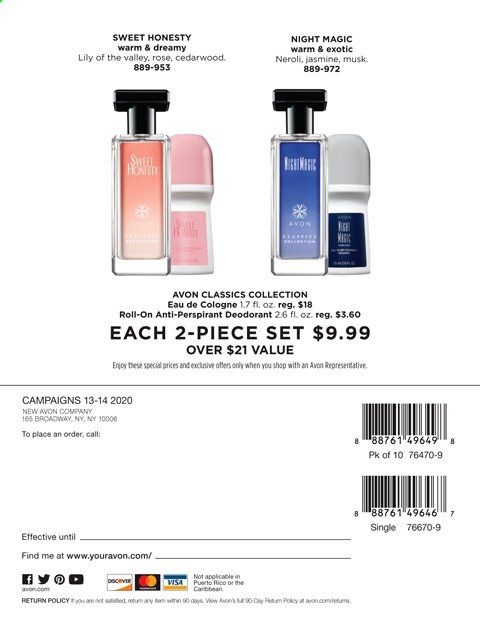 Avon Weekly Ad & Flyer May 26 to June 22