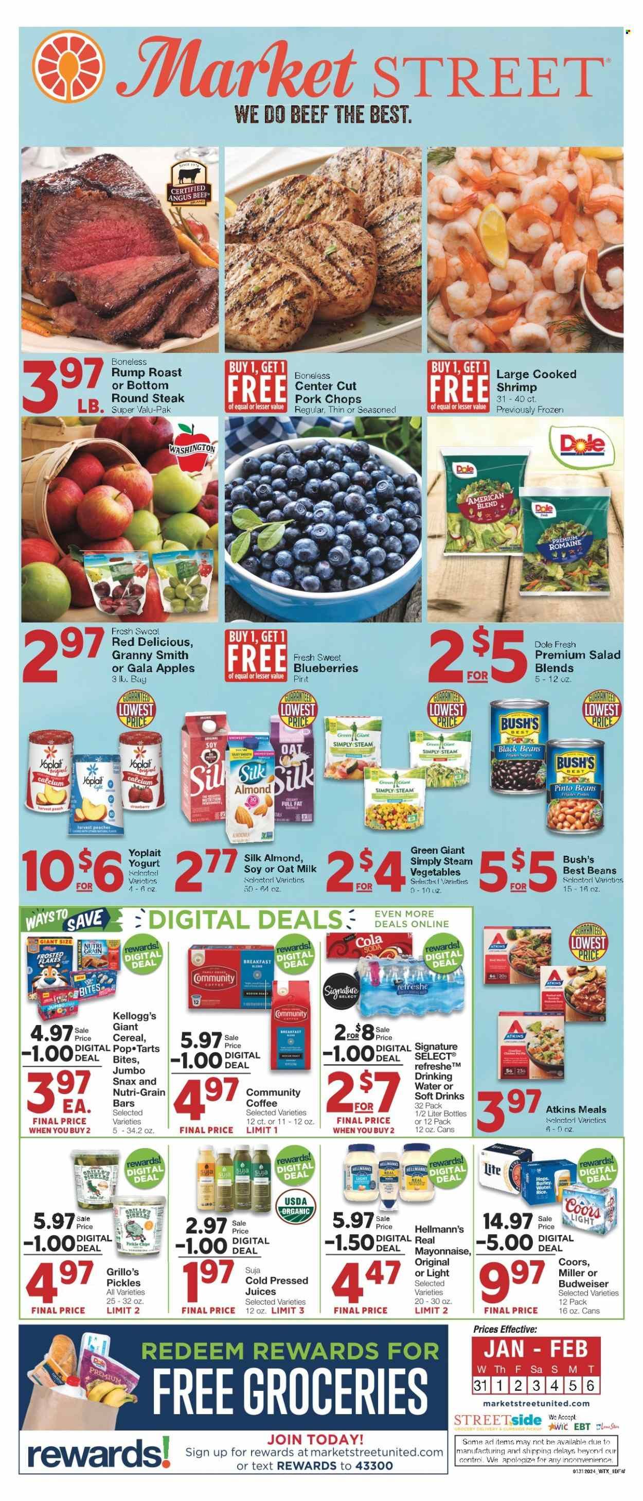 Market Street (NM, TX) Weekly Ad Flyer Specials January 31 to February 6, 2024