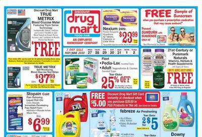 Discount Drug Mart Weekly Ad & Flyer May 27 to June 2