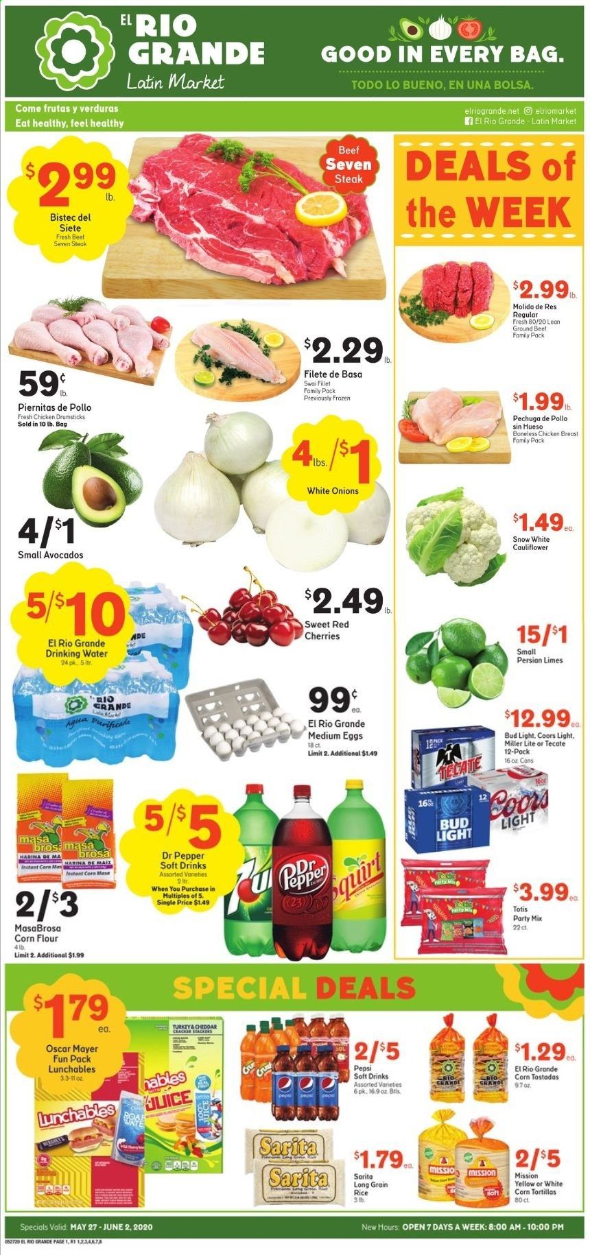 El Rio Grande Weekly Ad & Flyer May 27 to June 2