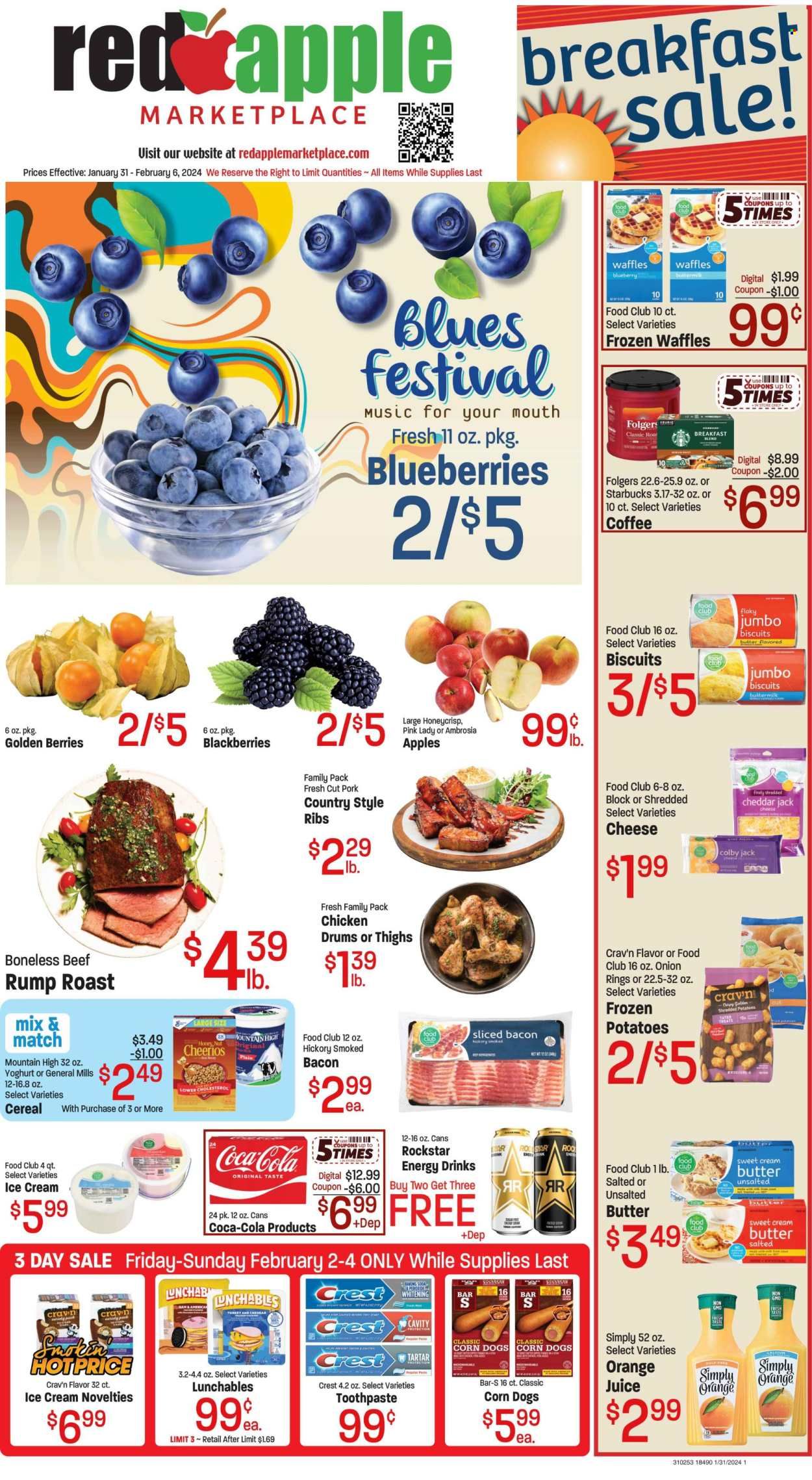 Red Apple Marketplace (OR) Weekly Ad Flyer Specials January 31 to February 6, 2024