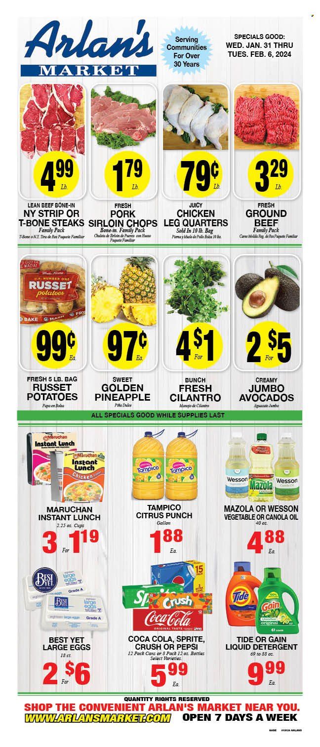Arlan's Market (TX) Weekly Ad Flyer Specials January 31 to February 6, 2024