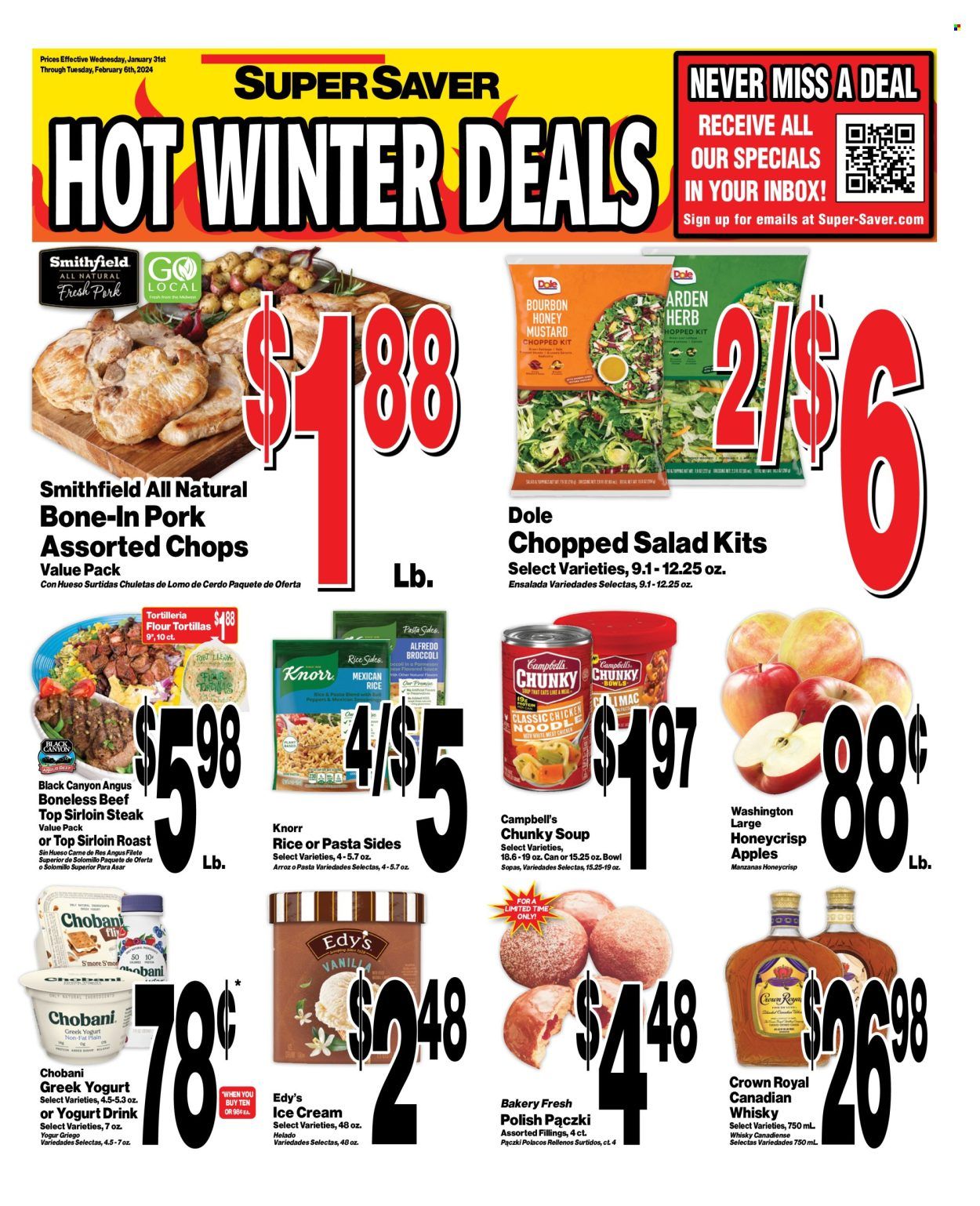 Super Saver Weekly Ad Flyer Specials January 31 to February 6, 2024