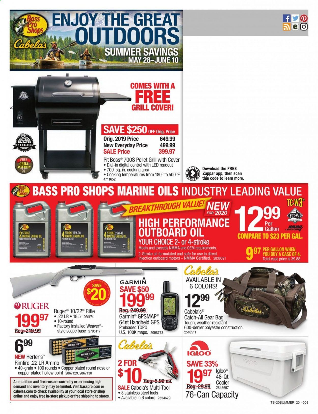 Cabela's Weekly Ad & Flyer May 28 to June 10