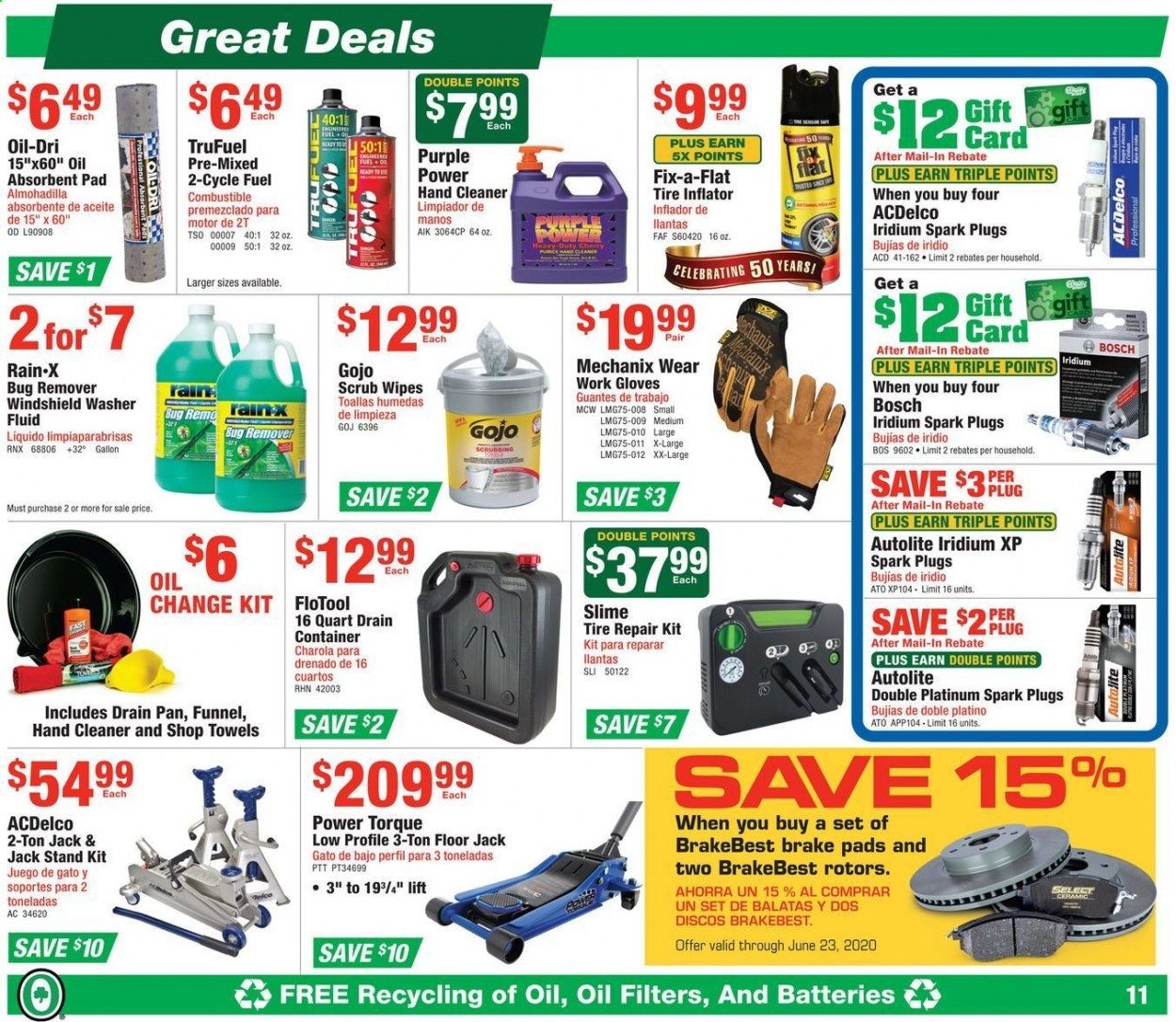 O'Reilly Auto Parts (EN) Weekly Ad & Flyer May 27 to June 23