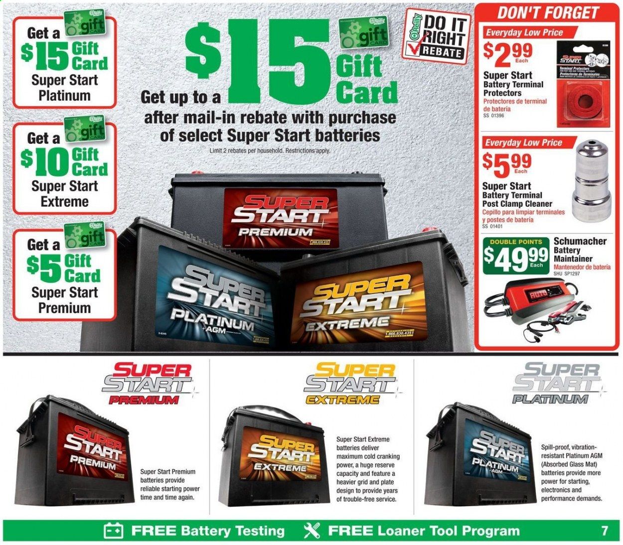 O'Reilly Auto Parts (EN) Weekly Ad & Flyer May 27 to June 23
