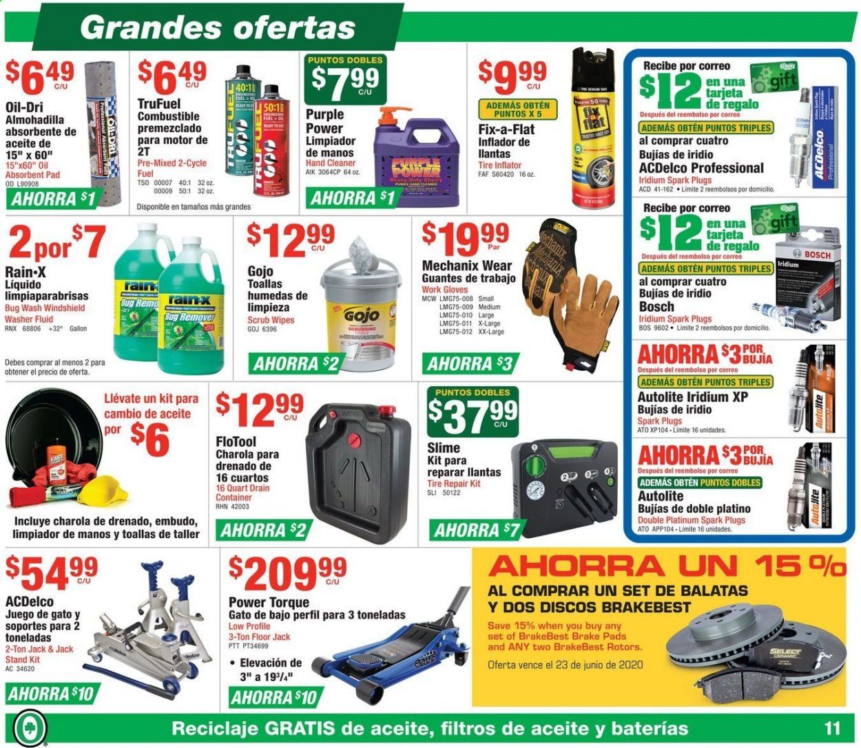 O'Reilly Auto Parts (ES) Weekly Ad & Flyer May 27 to June 23