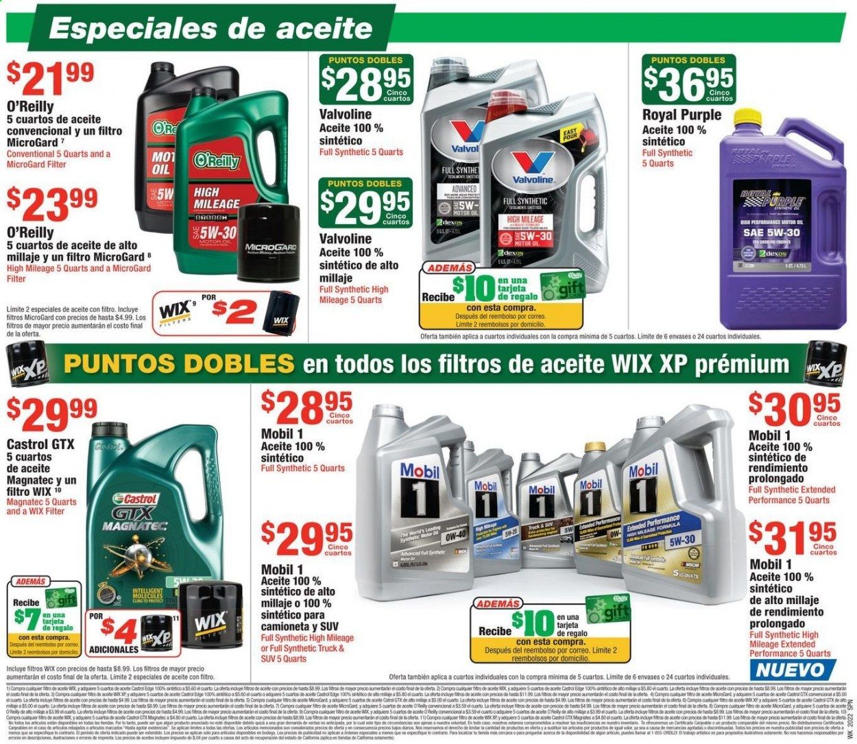 O'Reilly Auto Parts (ES) Weekly Ad & Flyer May 27 to June 23