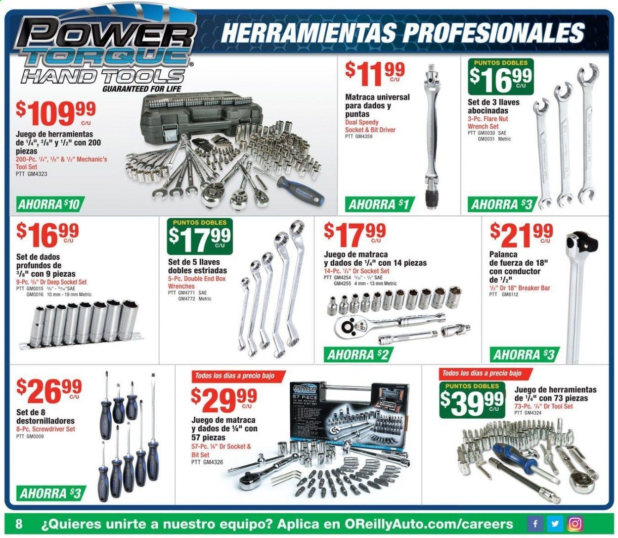 O'Reilly Auto Parts (ES) Weekly Ad & Flyer May 27 to June 23