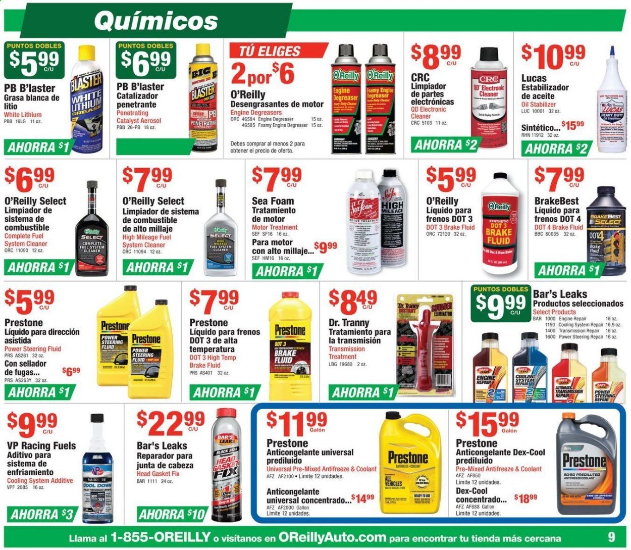 O'Reilly Auto Parts (ES) Weekly Ad & Flyer May 27 to June 23