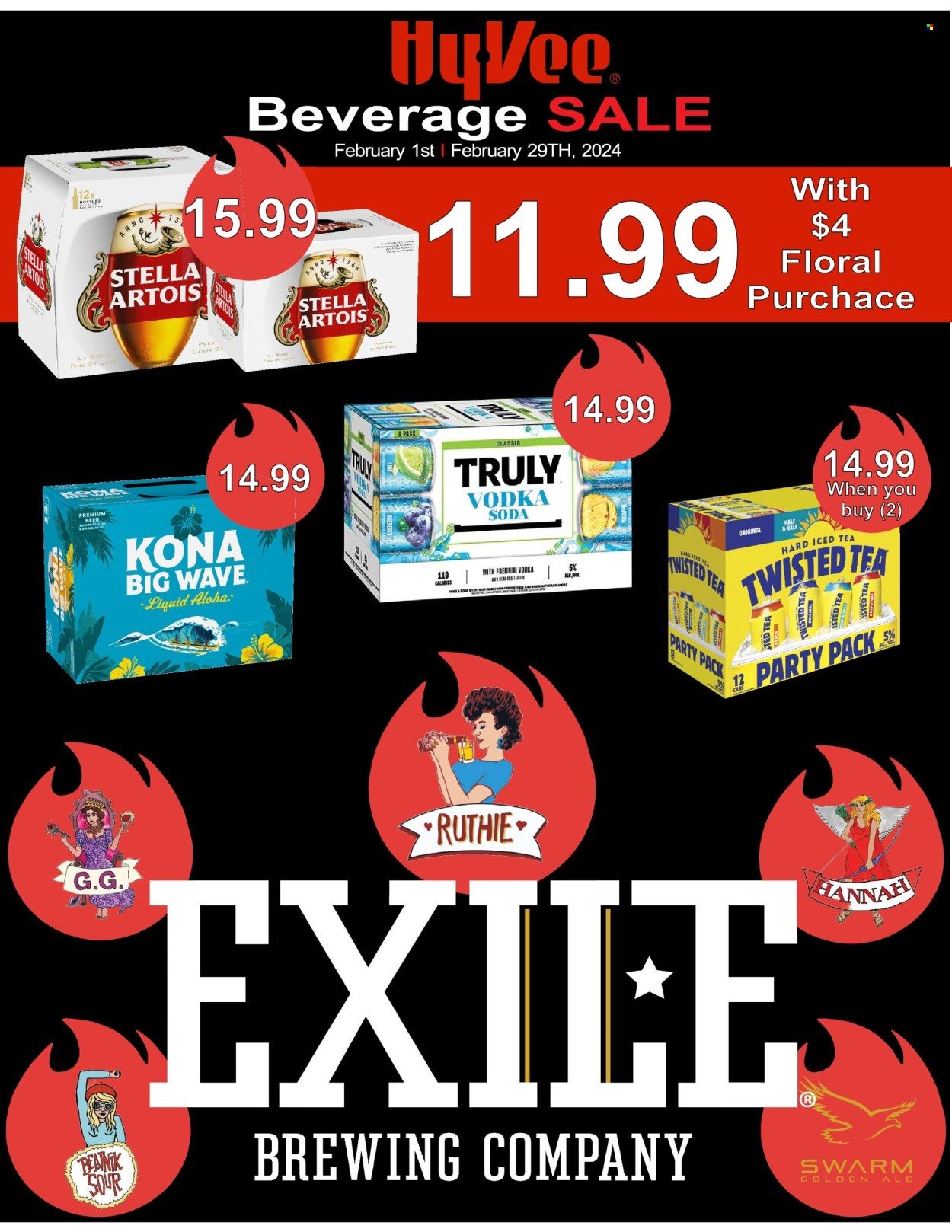 Hy-Vee (IA, IL, KS, MO) Weekly Ad Flyer Specials February 1 to February 29, 2024