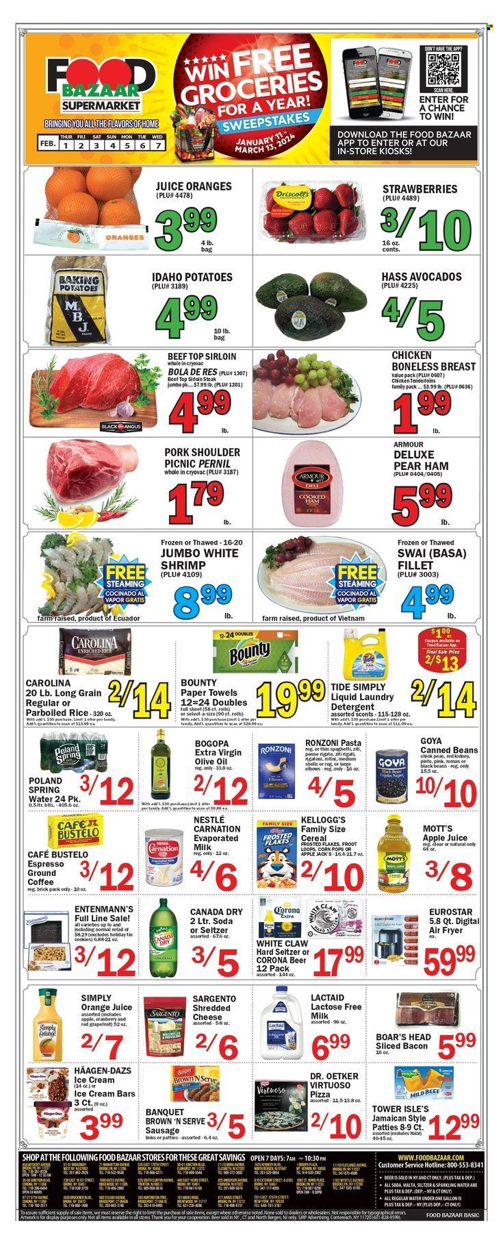 Food Bazaar (CT, NJ, NY) Weekly Ad Flyer Specials February 1 to February 7, 2024