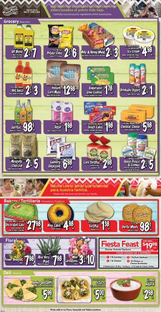 Fiesta Foods SuperMarkets Weekly Ad & Flyer May 27 to June 2