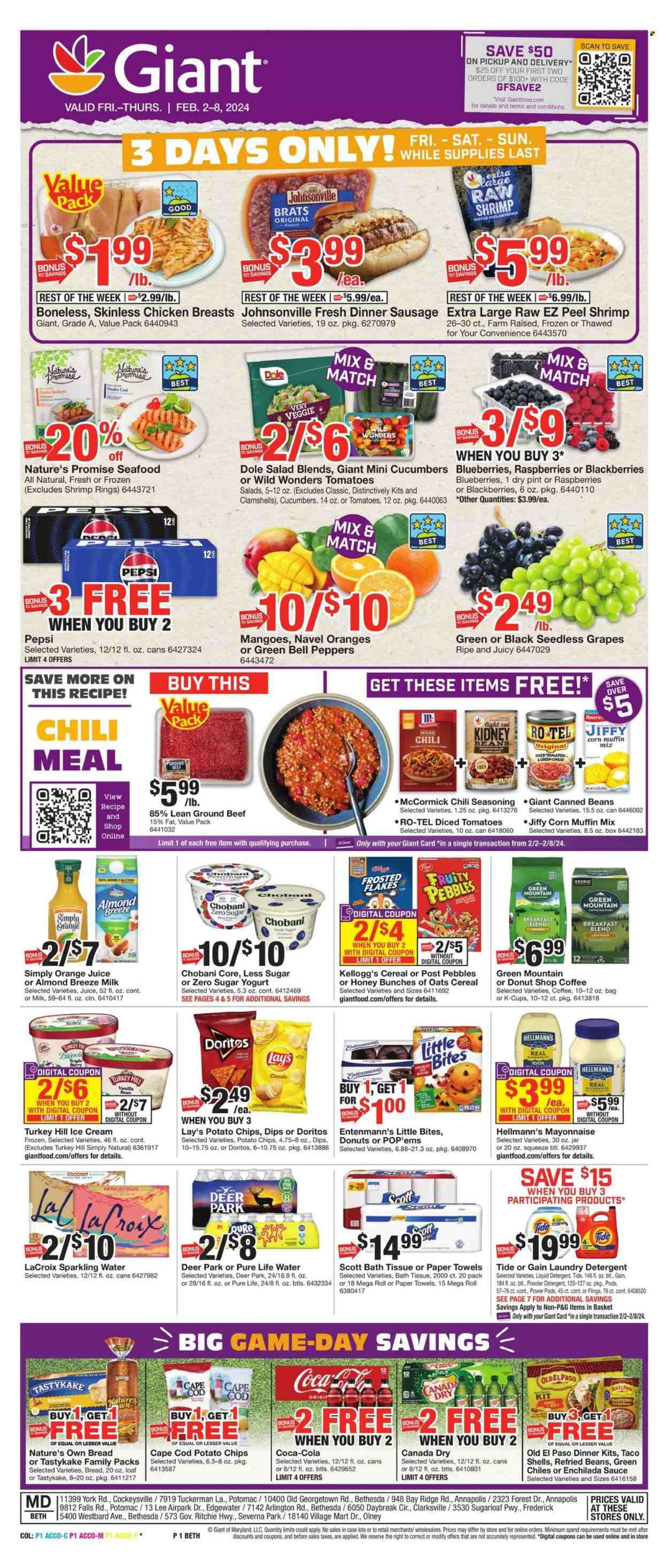 Giant Food (DE, MD, VA) Weekly Ad Flyer Specials February 2 to February 8, 2024