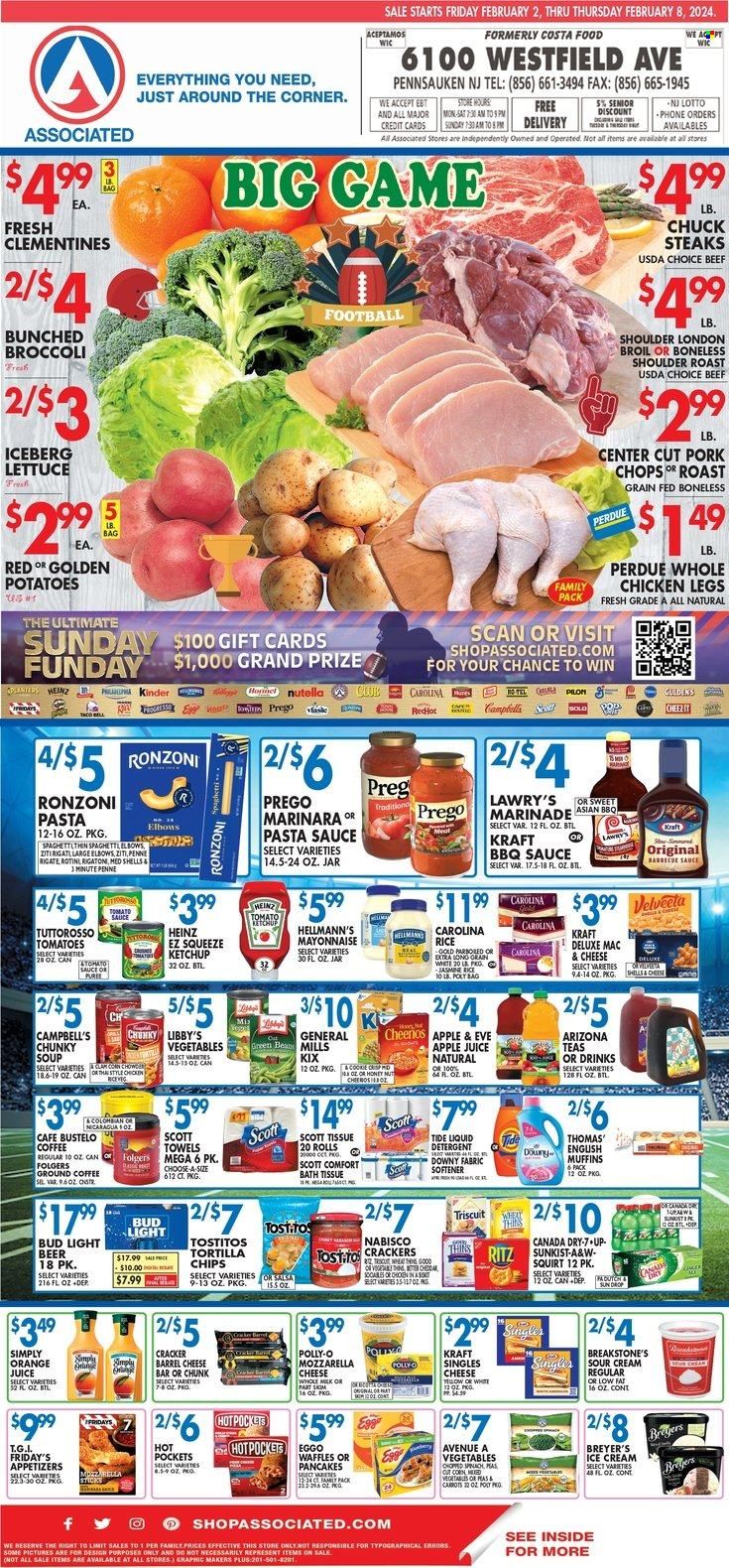 Associated Supermarkets (NY) Weekly Ad Flyer Specials February 2 to February 8, 2024