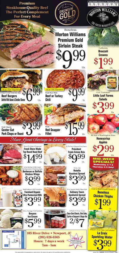 Morton Williams (NJ) Weekly Ad Flyer Specials February 2 to February 8, 2024