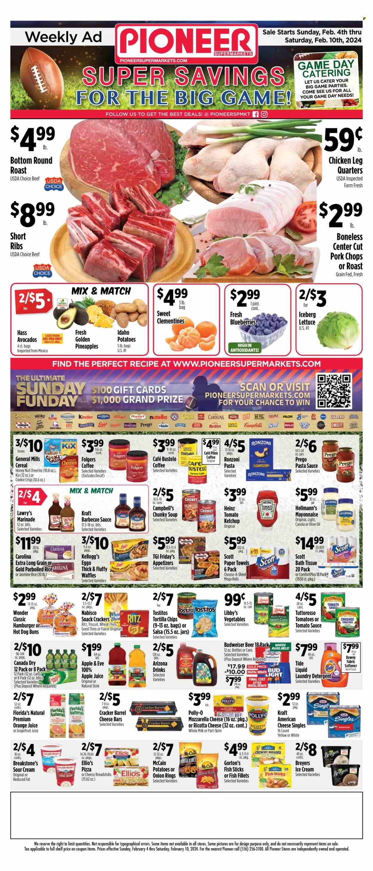 Pioneer Supermarkets (NJ, NY) Weekly Ad Flyer Specials February 4 to February 10, 2024
