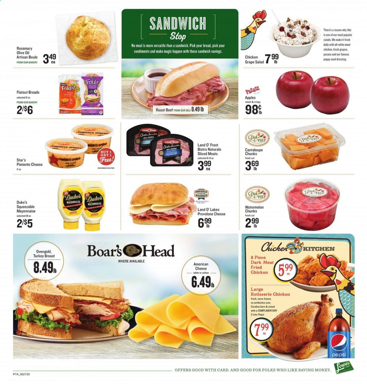 Lowes Foods Weekly Ad & Flyer May 27 to June 2