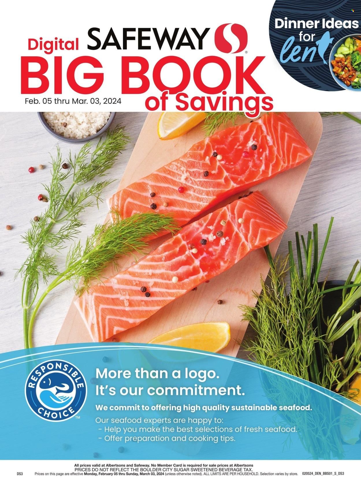 Safeway (CO) Weekly Ad Flyer Specials February 5 to March 3, 2024