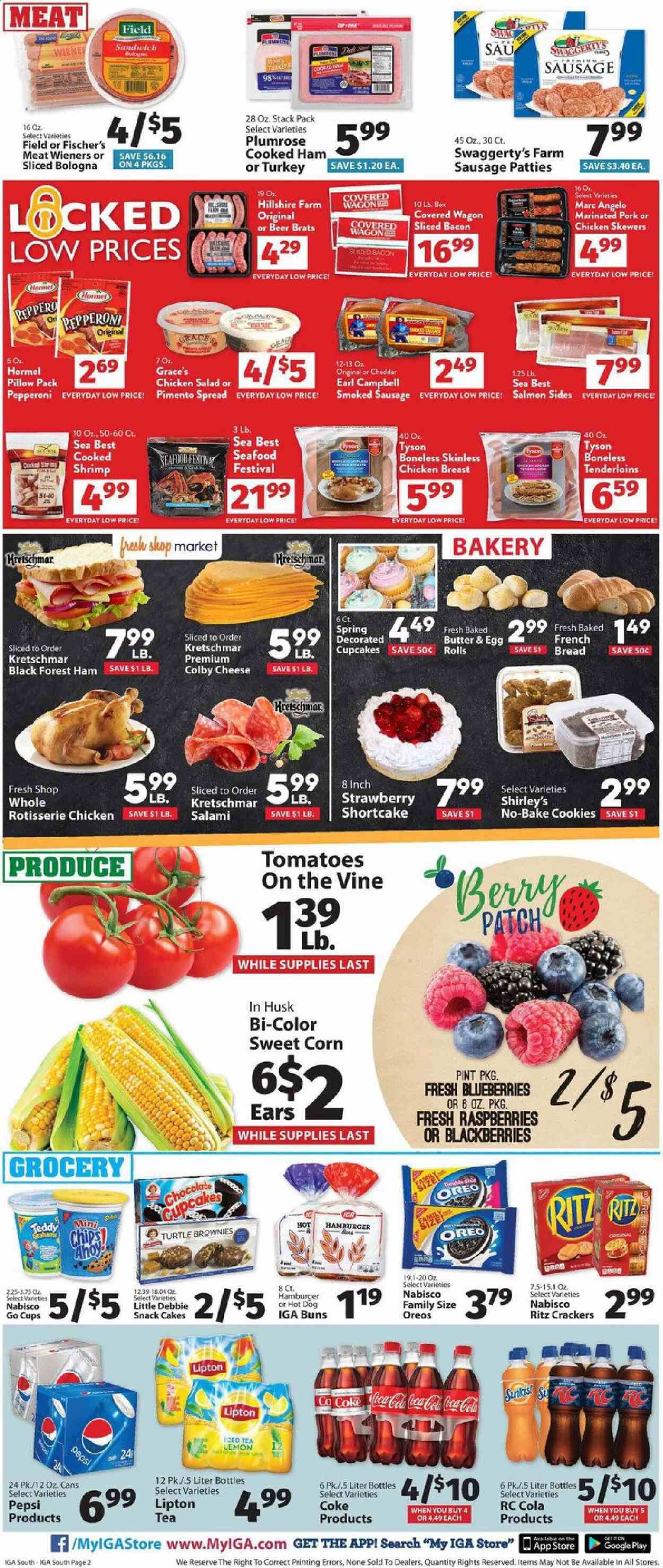 IGA (Kentucky) Weekly Ad & Flyer May 27 to June 2