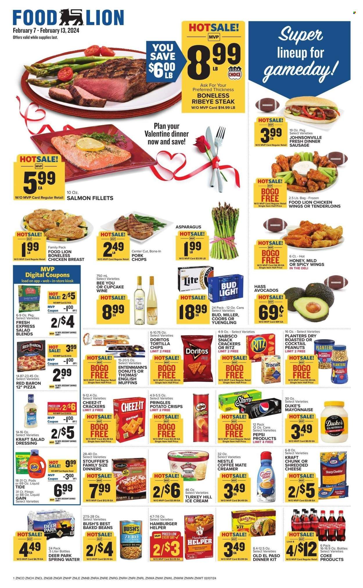 Food Lion (NC) Weekly Ad Flyer Specials February 7 to February 13, 2024