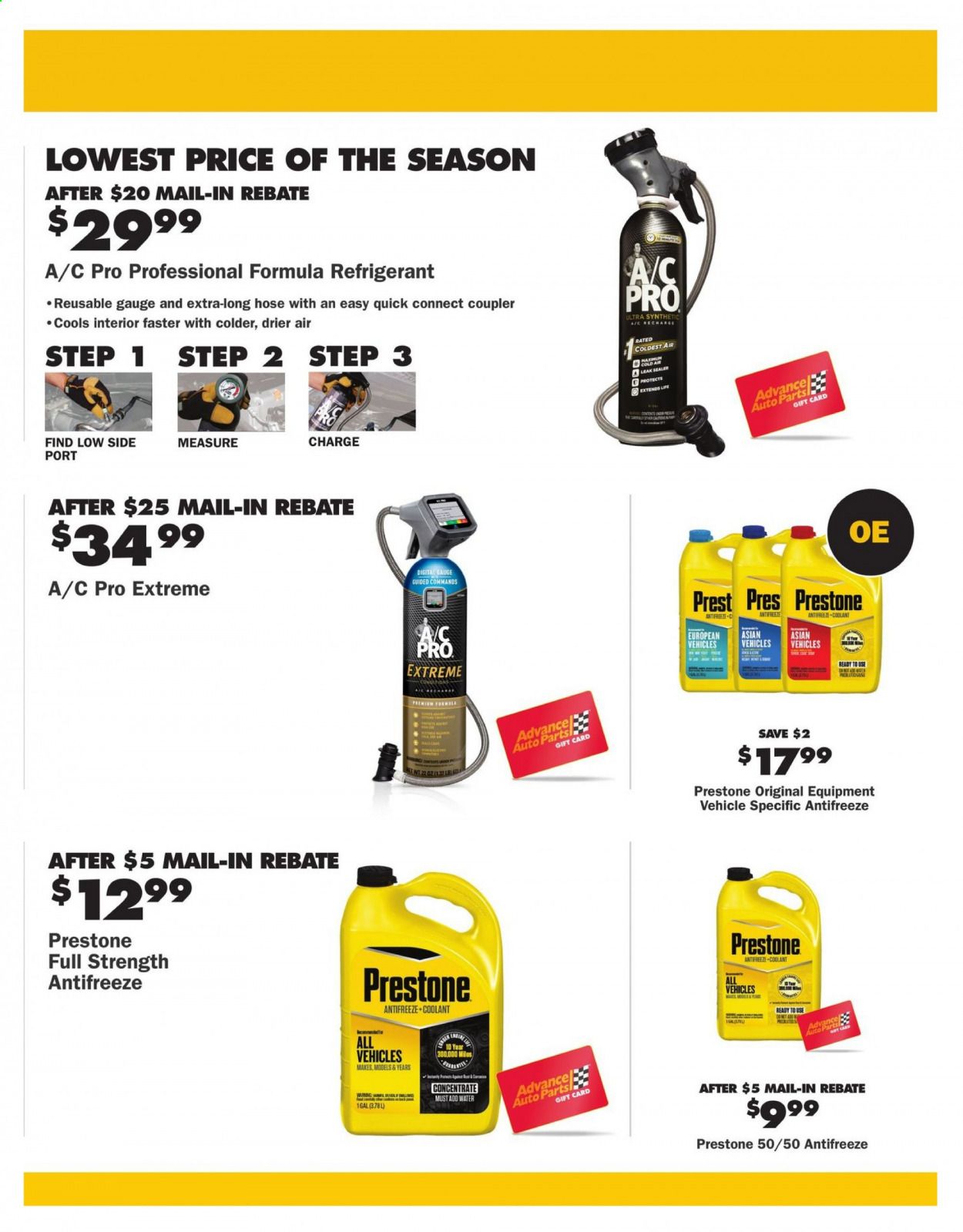 Advance Auto Parts Weekly Ad & Flyer May 28 to June 1