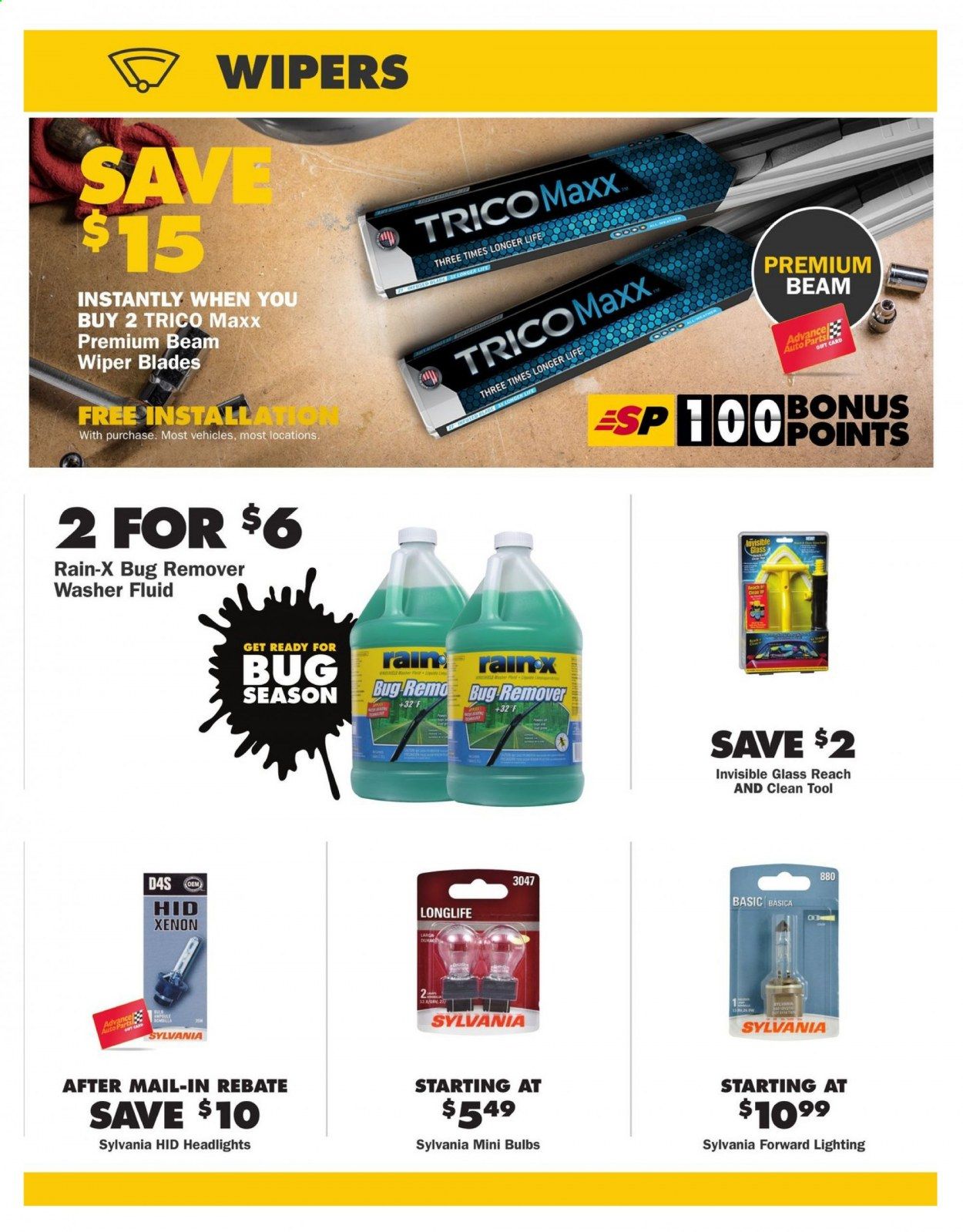 Advance Auto Parts Weekly Ad & Flyer May 28 to June 1