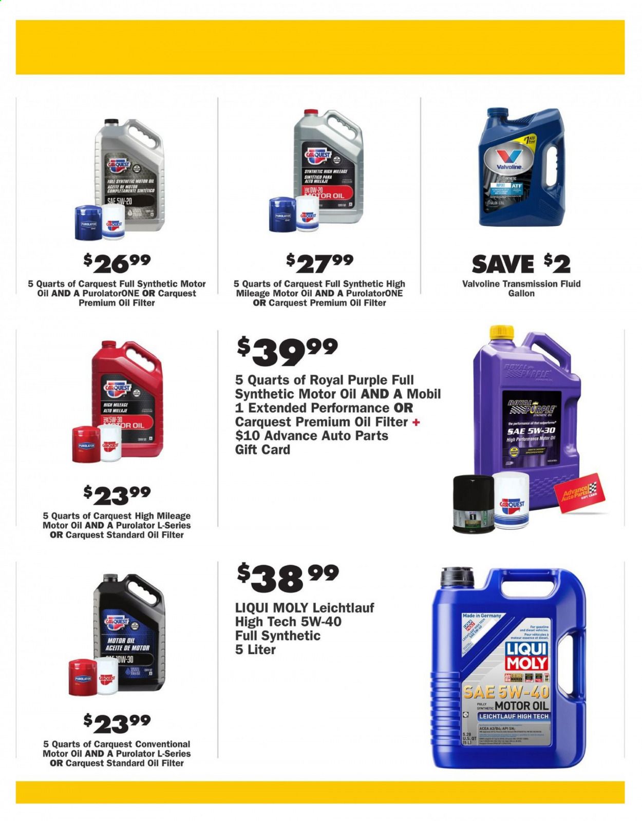 Advance Auto Parts Weekly Ad & Flyer May 28 to June 1