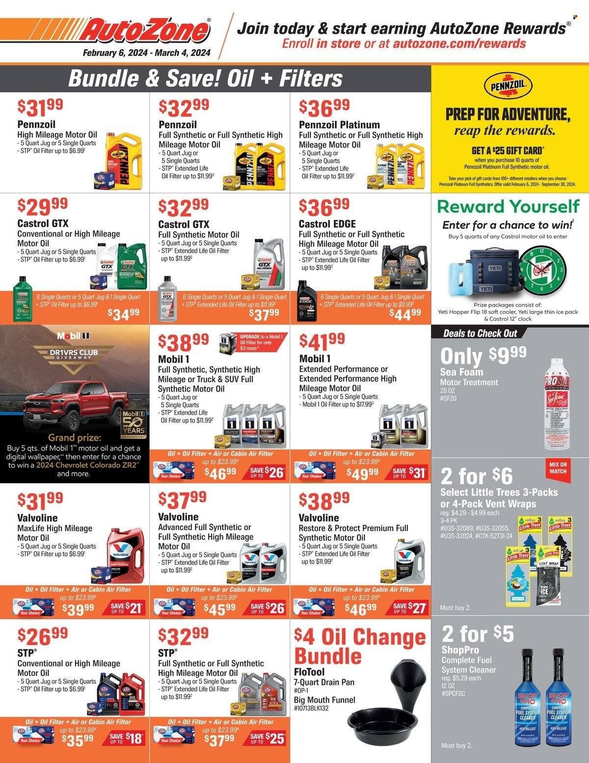 Autozone Weekly Ad Flyer Specials February 6 to March 4, 2024