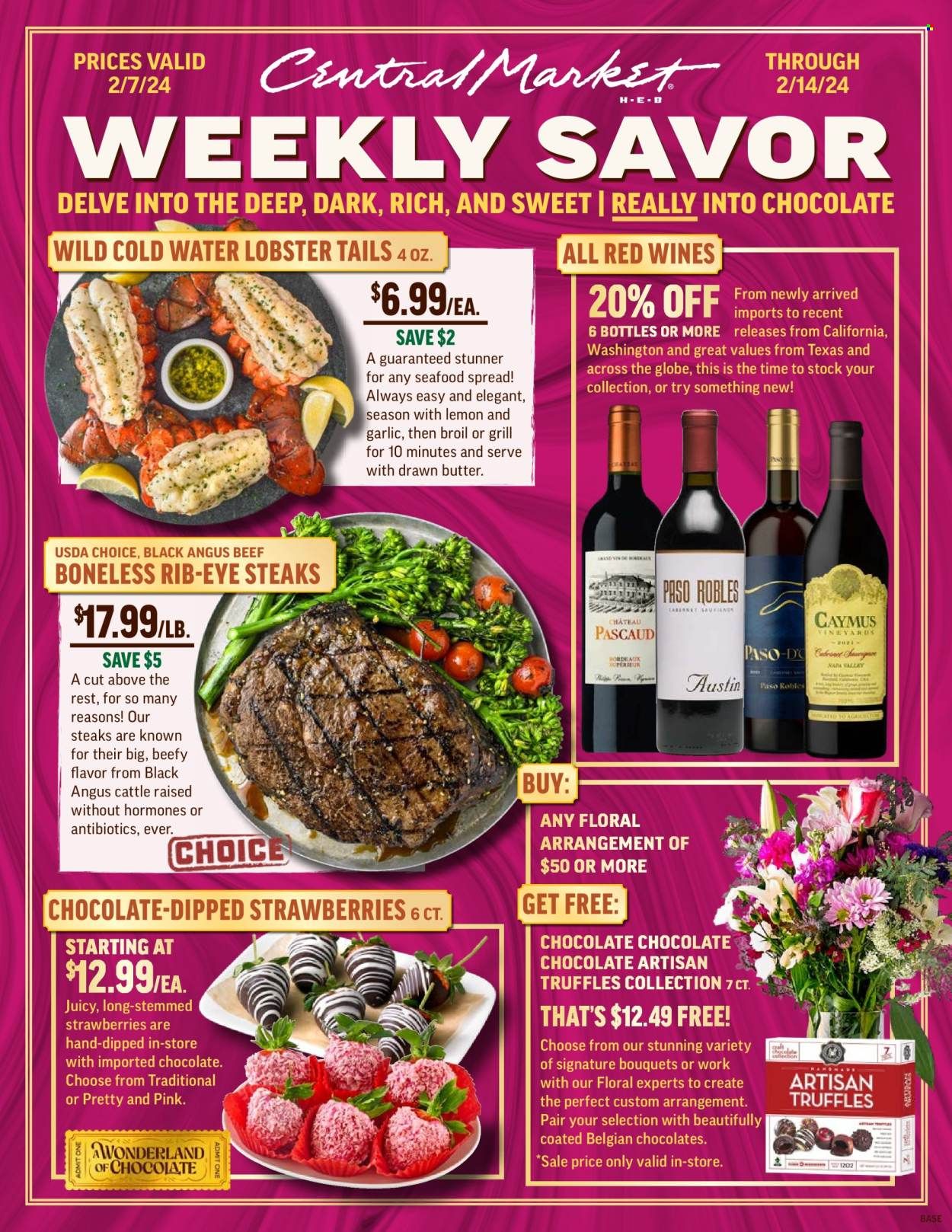 Central Market (TX) Weekly Ad Flyer Specials February 7 to February 14, 2024