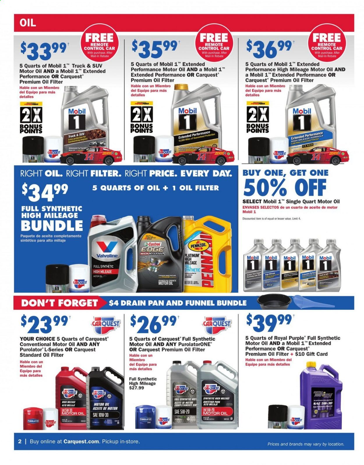 Car Quest Weekly Ad & Flyer May 28 to June 1