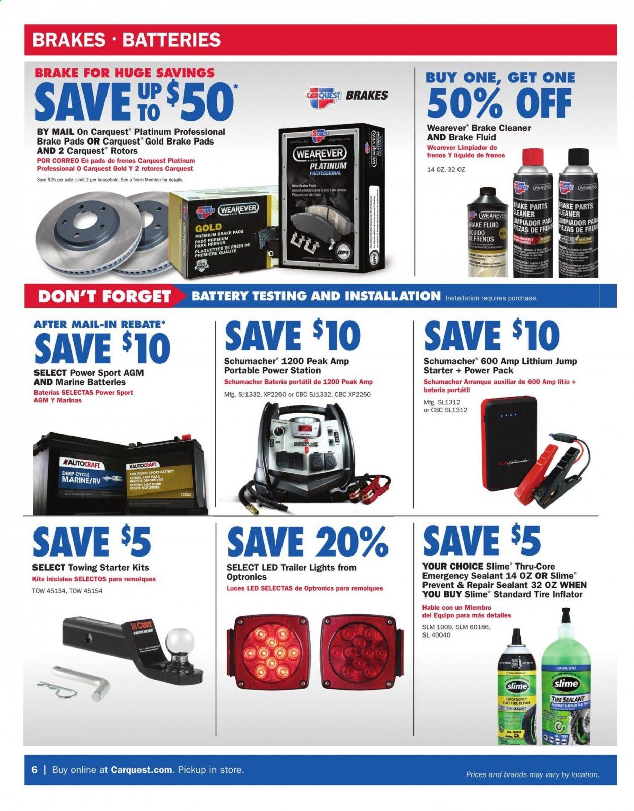 Car Quest Weekly Ad & Flyer May 28 to June 1
