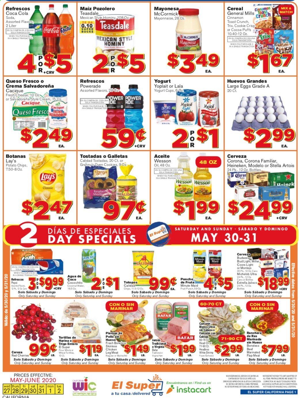 El Super Weekly Ad & Flyer May 27 to June 2