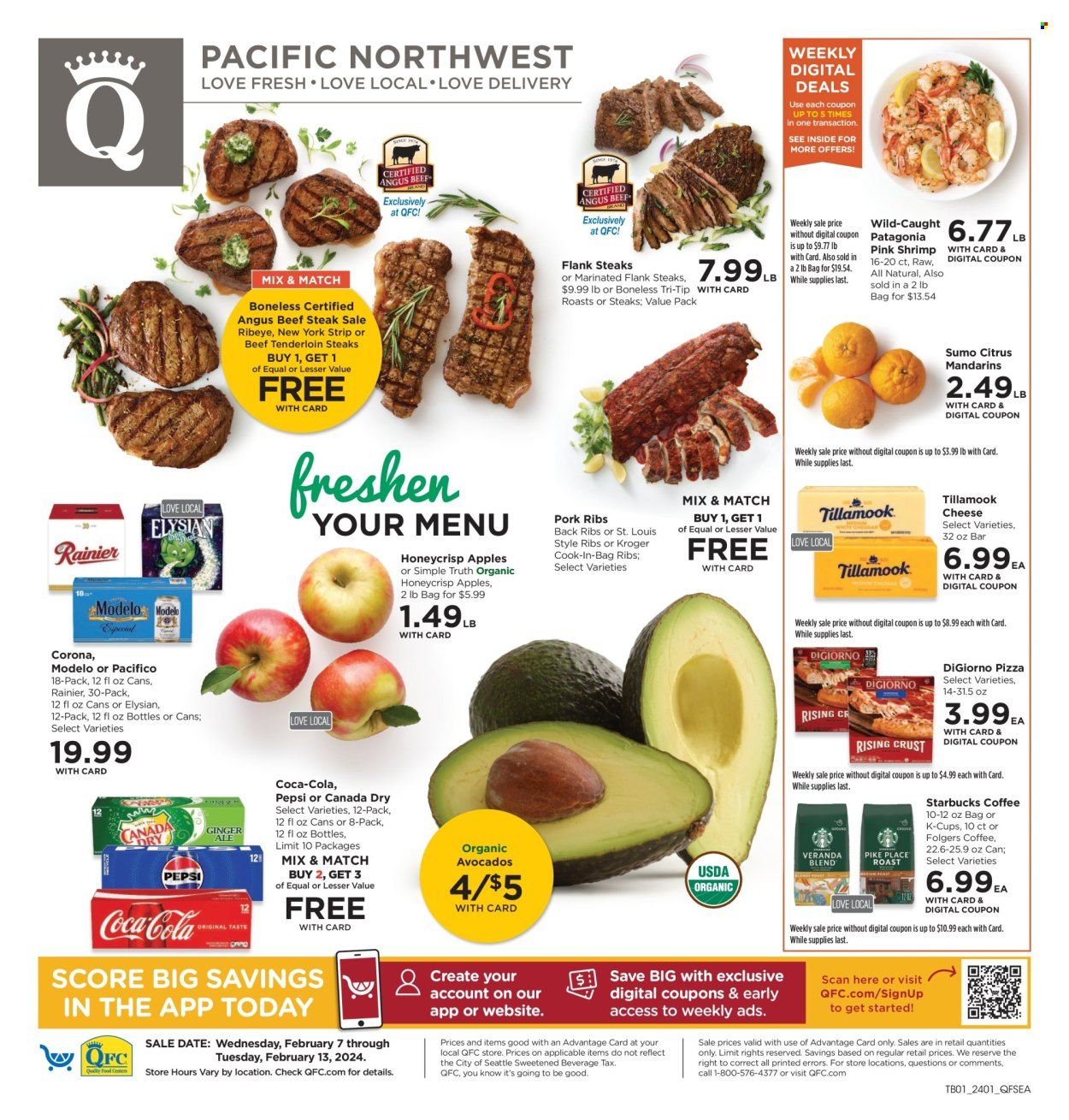 QFC (WA) Weekly Ad Flyer Specials February 7 to February 13, 2024