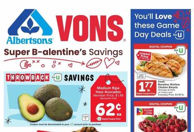Vons (CA) Weekly Ad Flyer Specials February 7 to February 13, 2024