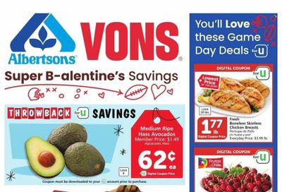 Vons (CA) Weekly Ad Flyer Specials February 7 to February 13, 2024
