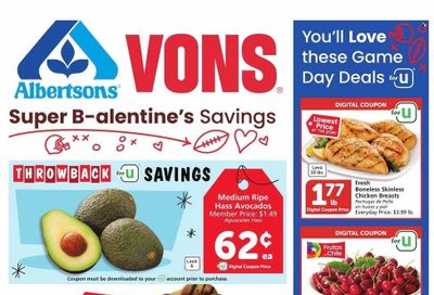 Vons (CA) Weekly Ad Flyer Specials February 7 to February 13, 2024