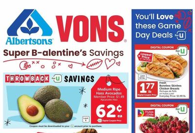 Vons (CA) Weekly Ad Flyer Specials February 7 to February 13, 2024